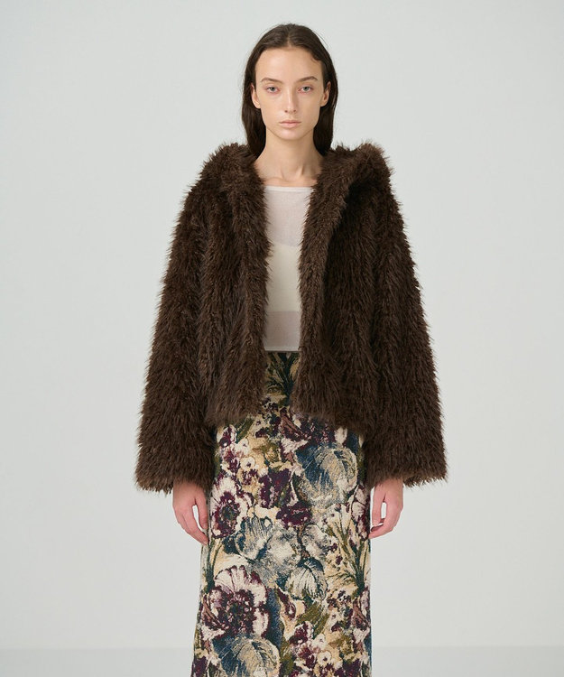 フェイクファーブルゾン / GRACE CONTINENTAL | GRACE CONTINENTAL