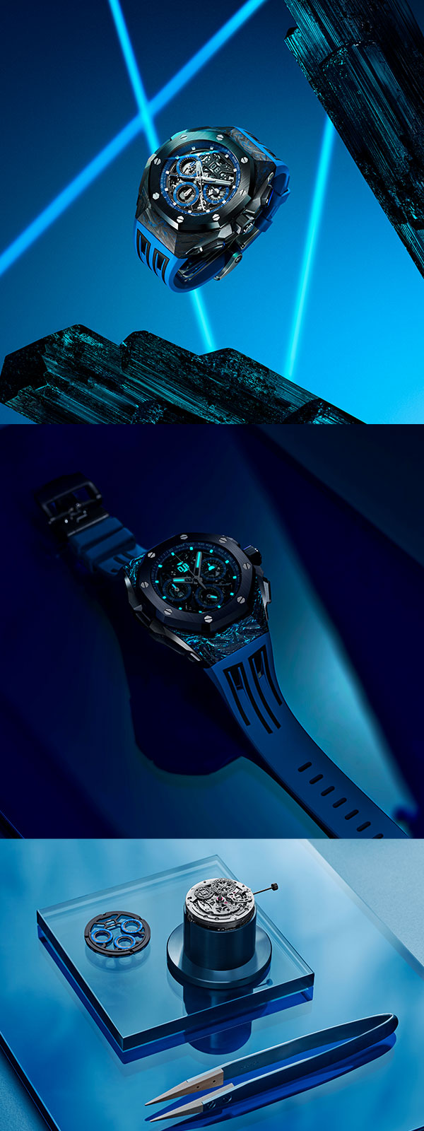 オーデマ ピゲ(AUDEMARS PIGUET) 2024新作 新素材のフォージドカーボン