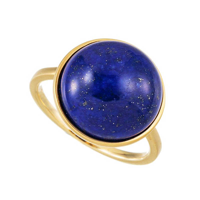 監修：米国宝石学会鑑定士(GIA G.G.）ピスラズリ K18 栗生のくろすけ