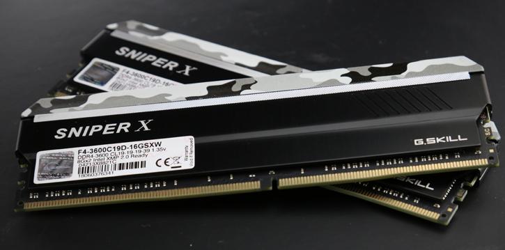 G.Skill Sniper-X DDR4 3600 MHz review