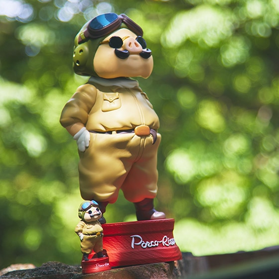 GBL】紅の豚 バブルヘッドポルコ ミニ | どんぐり共和国そらのうえ店