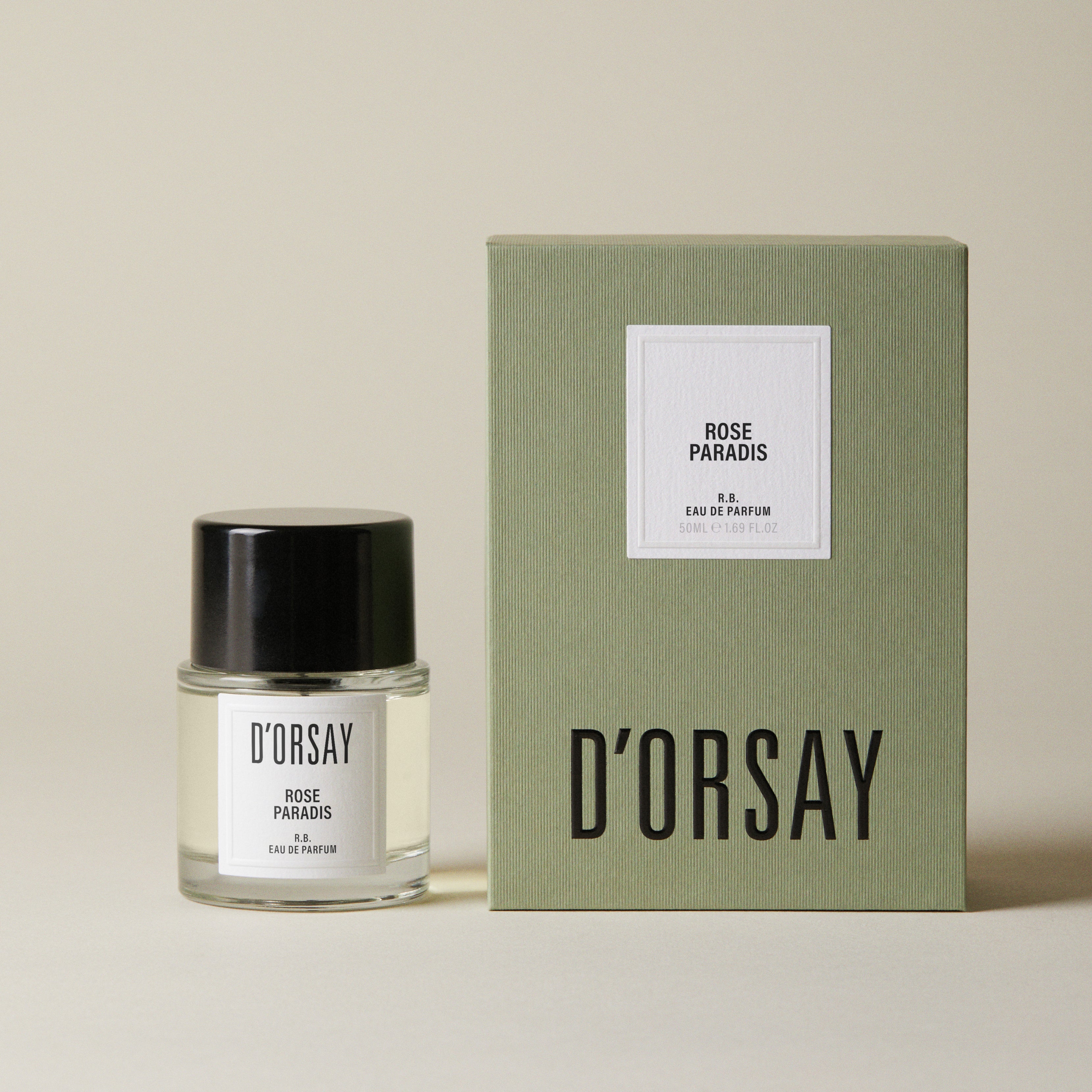 Eau de Parfum ROSE PARADIS. R.B. | Unisex Floral Fragrance