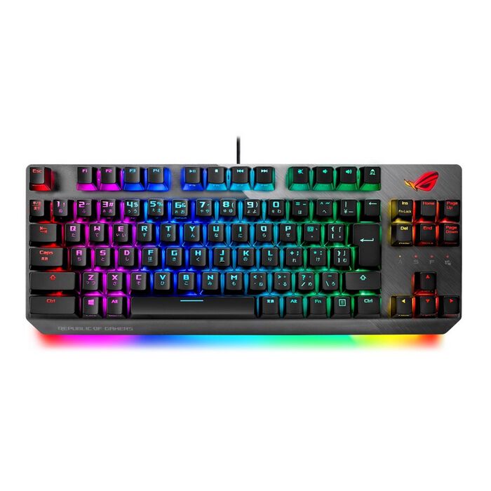 ASUS X802 STRIX SCOPE TKL/SV/JP (銀軸) ｜ パソコン通販のドスパラ