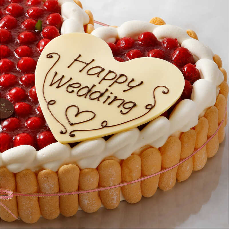 特注ハート型シュス木苺レアチーズケーキ20cm｜大丸松坂屋