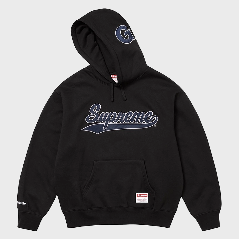 Supreme x Mitchell & Ness NCAA Pullover Fleece Hoodie