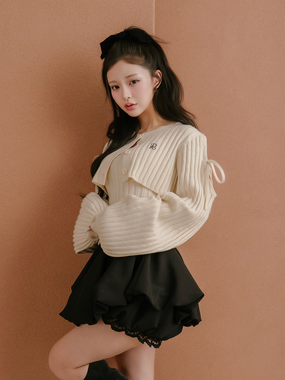 ショルダーオープンアンサンブルニットトップス – Darich (ダーリッチ)