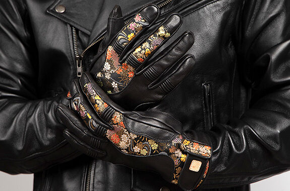 TG-101K 花山レザー金襴グローブ | DEGNER