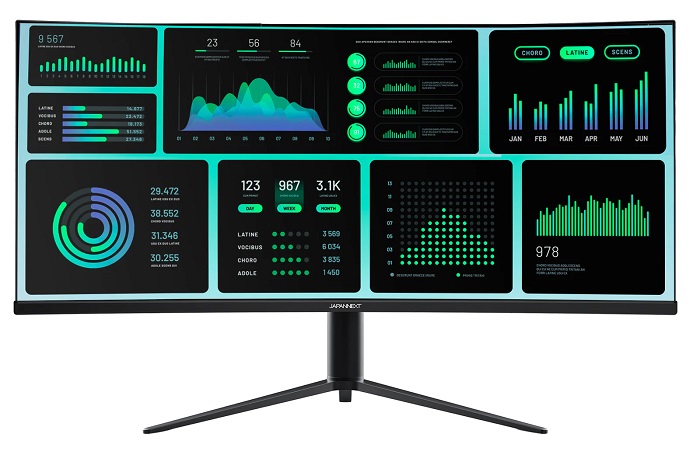 e-TREND｜JAPANNEXT JN-IPSC34UWQHDR-C65W-H [液晶ディスプレイ/34型