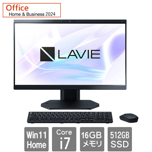 NECデスクトップパソコン PC-HA370RAW LaVie 液晶一体型デスクトップ
