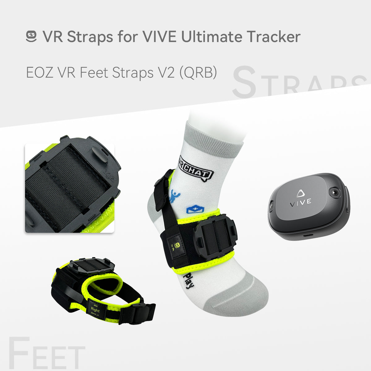 EOZ VR (QRB) Straps for VIVE Ultimate Tracker