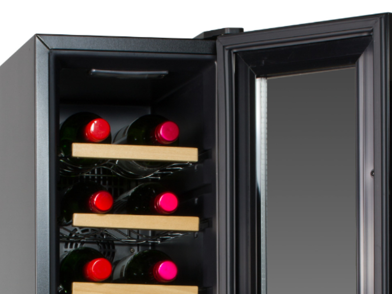 デバイスタイル CF-P18W 【右開き】ワインセラー(18本収納