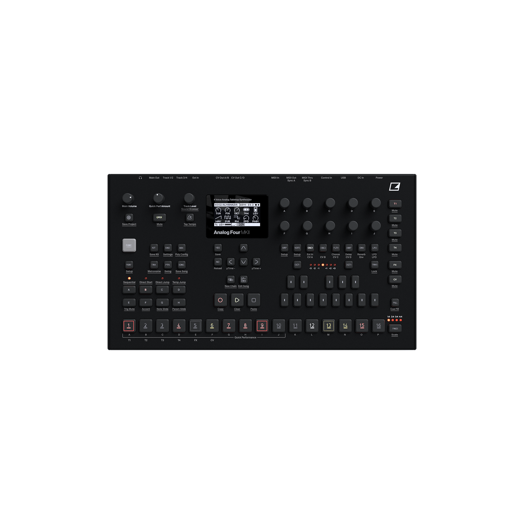 Elektron Analog Four MK II | Elektron Distribution Group