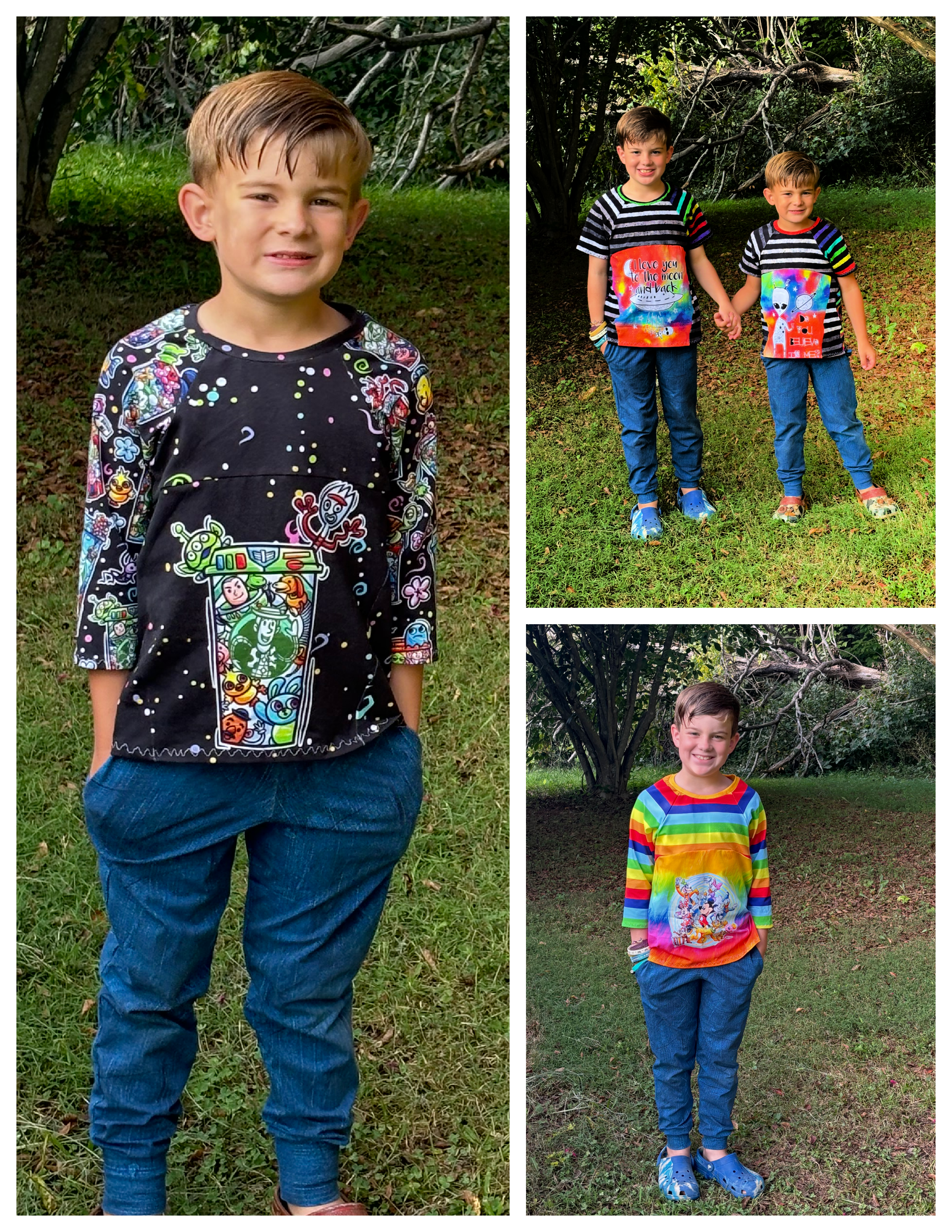 Phoenix Raglan Color Block Top Sewing Pattern