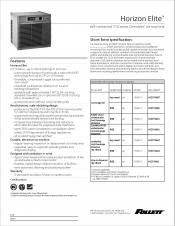 Horizon Elite self-contained 710 series Chewblet ice machine