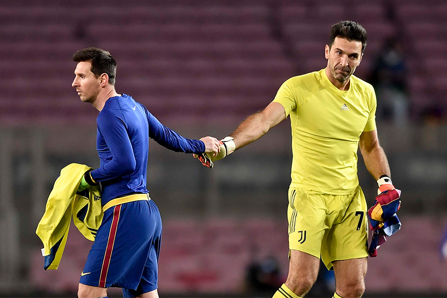 メッシ、「ユベントスの歴史的なGK」と