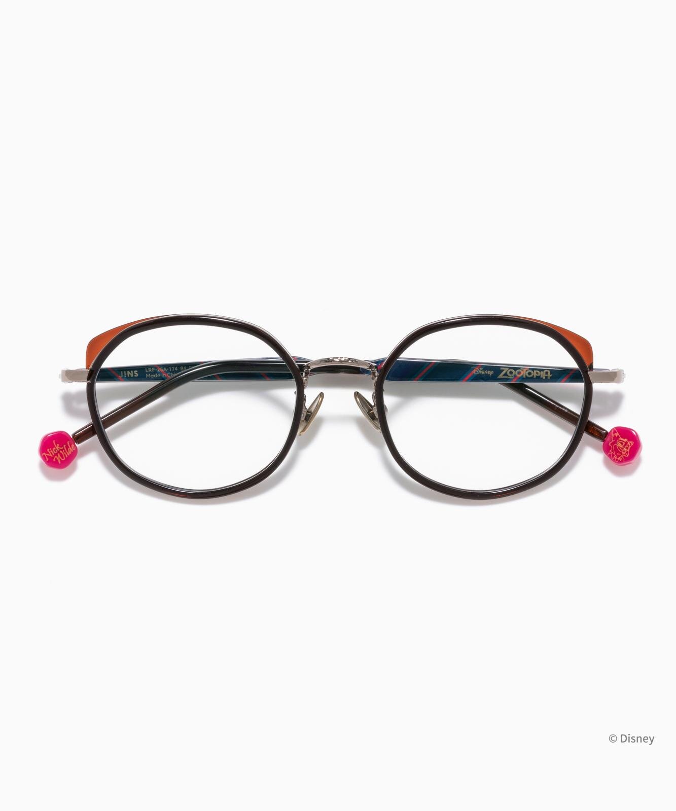 JINS×映画『ズートピア』“ジュディの制服”着想メガネ＆ニックのダブル