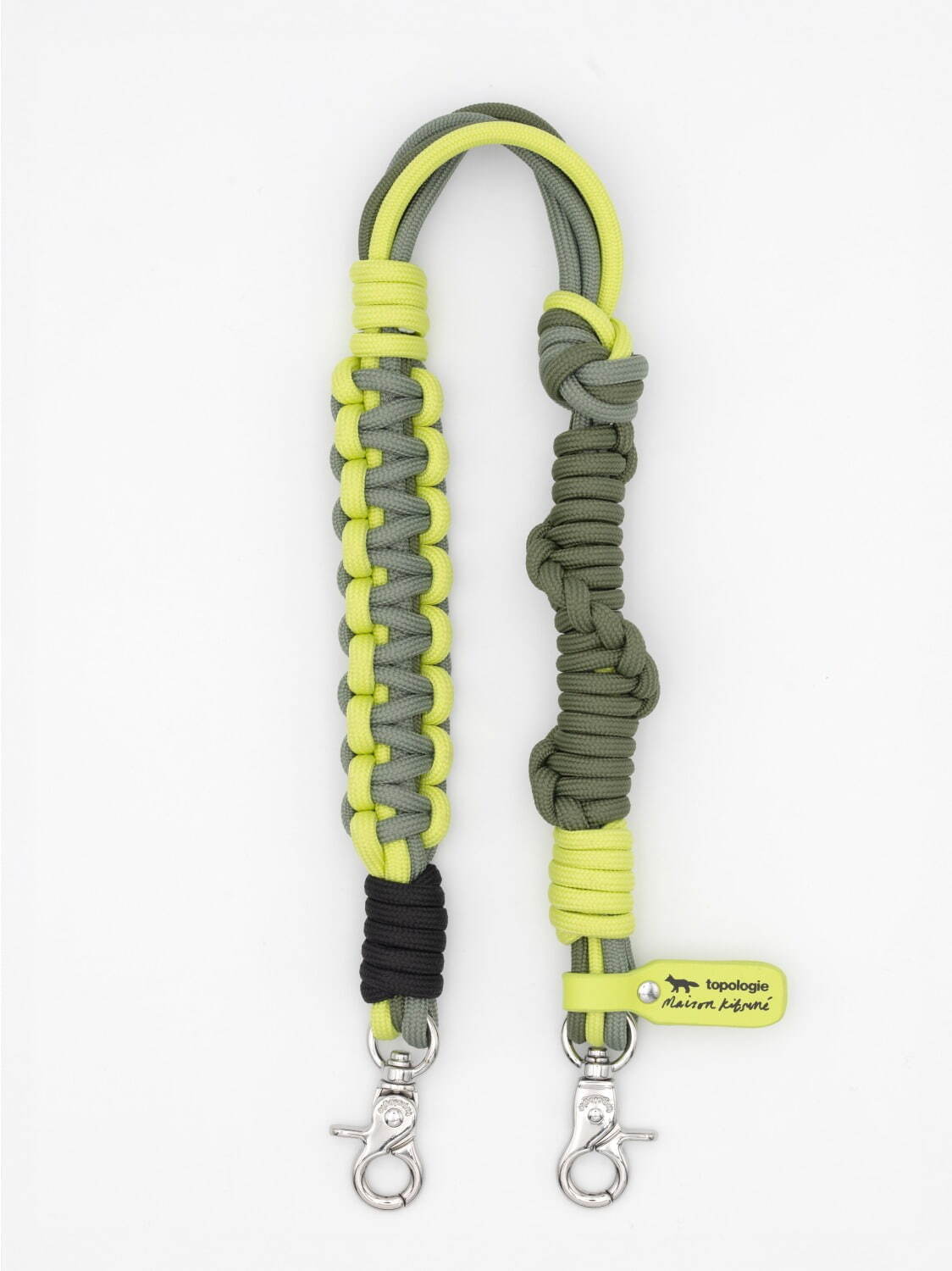 メゾン キツネ×トポロジー第2弾の“春色ストライプ”バッグやミニポーチ