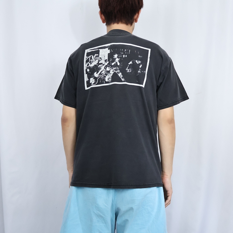 セプティックデス PUSHEAD パスヘッド 黒 ブラック バンT 音楽