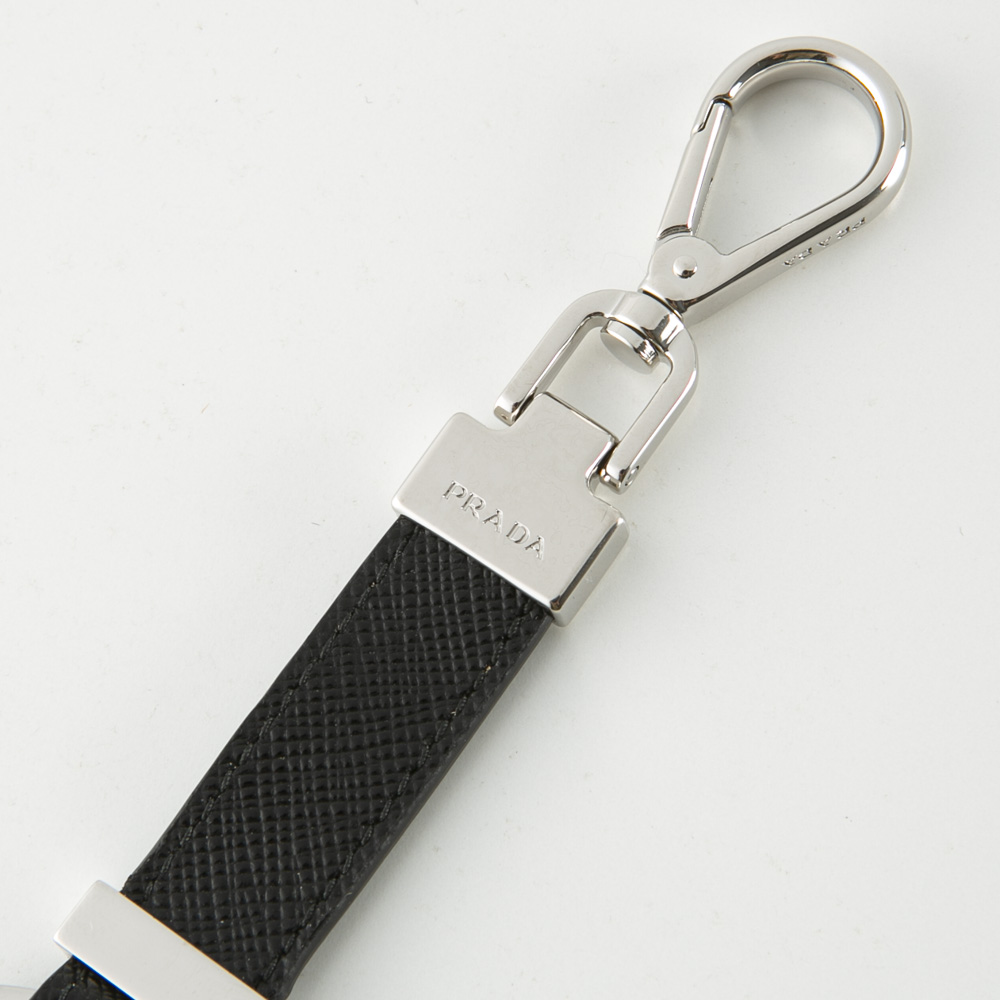 プラダ PRADA サフィアーノフック付きキーリング 2PP042 053【FITHOUSE