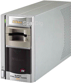 Automatic film slide scanner Nikon Super Coolscan LS-4000 ED