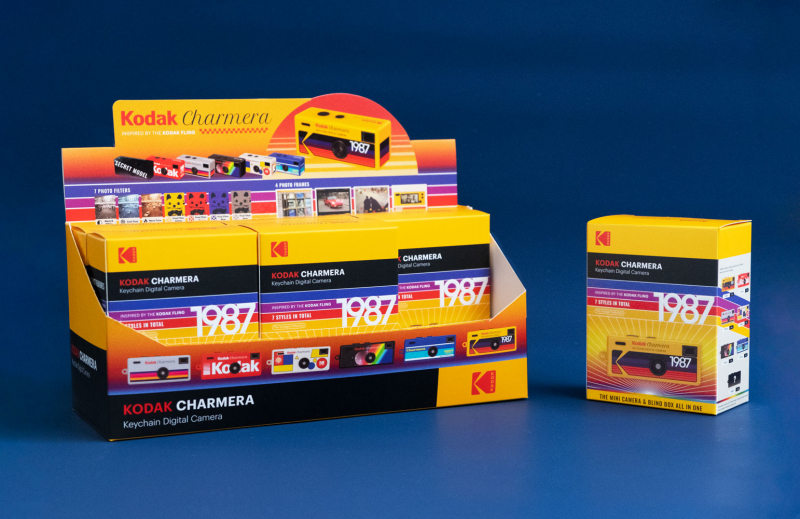 KODAK CHARMERA Digital Camera Keychain (BLIND BOX) - 6PK