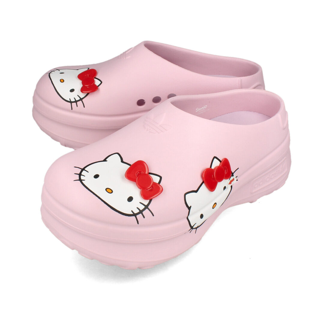 HELLO KITTY × adidas Originals ADIFOM STAN MULE “CLEAR PINK