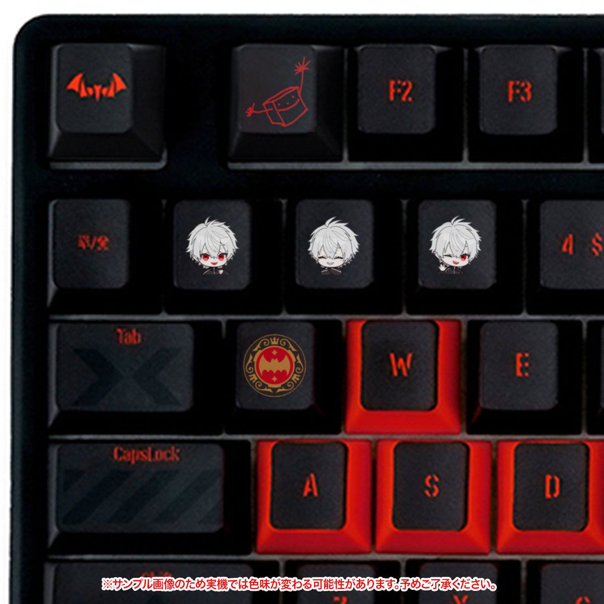 にじさんじ × ふもコレ キーキャップセット 葛葉｜ふもコレ(Fumo