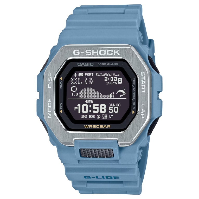 G-Shock G-LIDE surfing watches with natural colors for summer (GBX