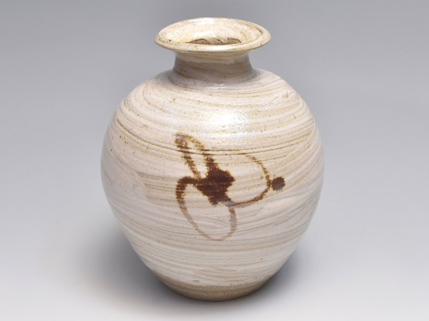 人間国宝 濱田庄司 浜田庄司 秀逸作 赤絵盃 濱田晋作識箱 - メルカリ