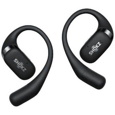 SHOKZ 完全ワイヤレスイヤホン OpenFit ブラック [ マイク 対応