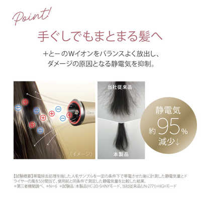 ヤーマン 艶髪ドライヤー リフトドライヤー スマート ゴールド YJHC2N