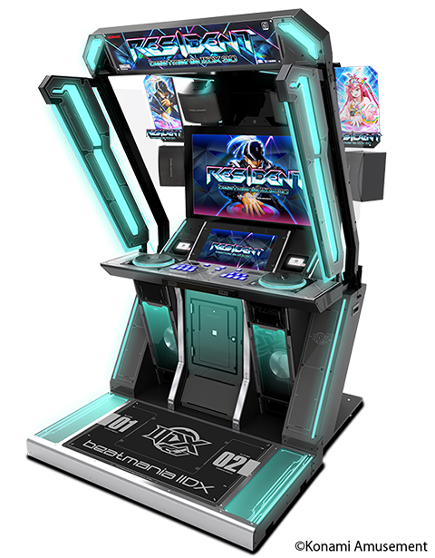 Beatmania IIDX 13 DistorteD 筐体 アクリルパネル Beatmania IIDX 13