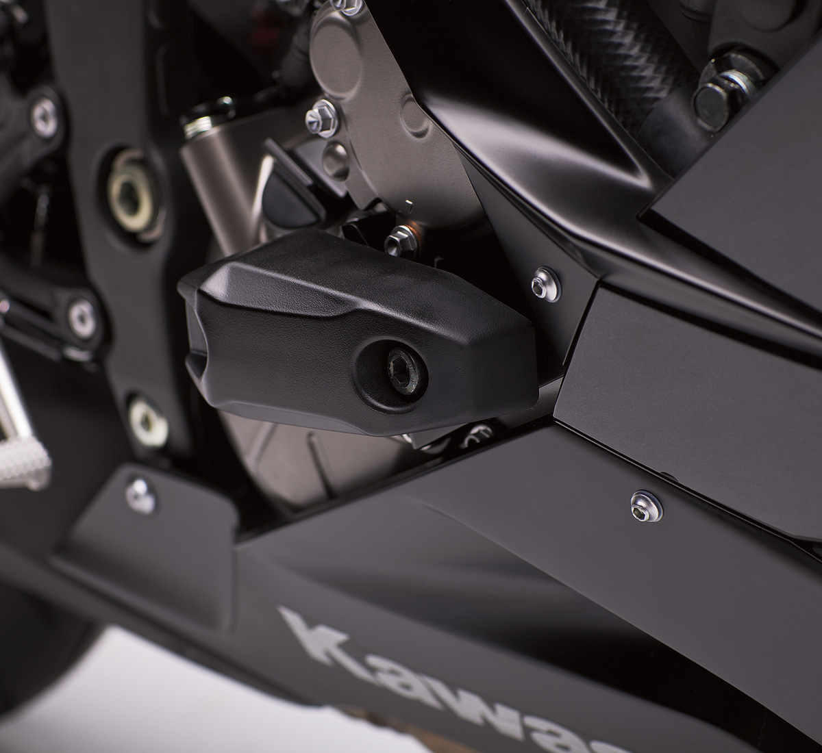 Ninja® ZX™-6R ABS KRT Edition Frame Slider Set | Kawasaki Motors