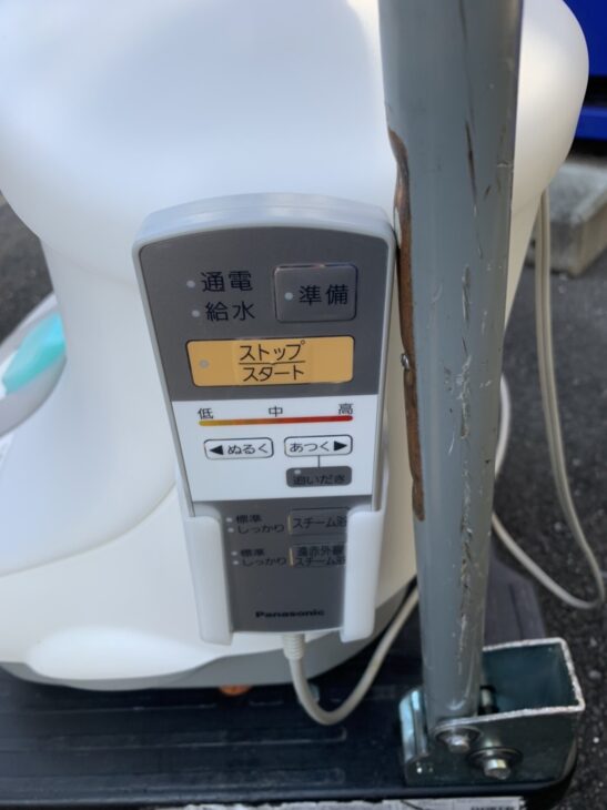 埼玉県富士見市】パナソニックのスチームフットスパ EH2862Pを出張にて