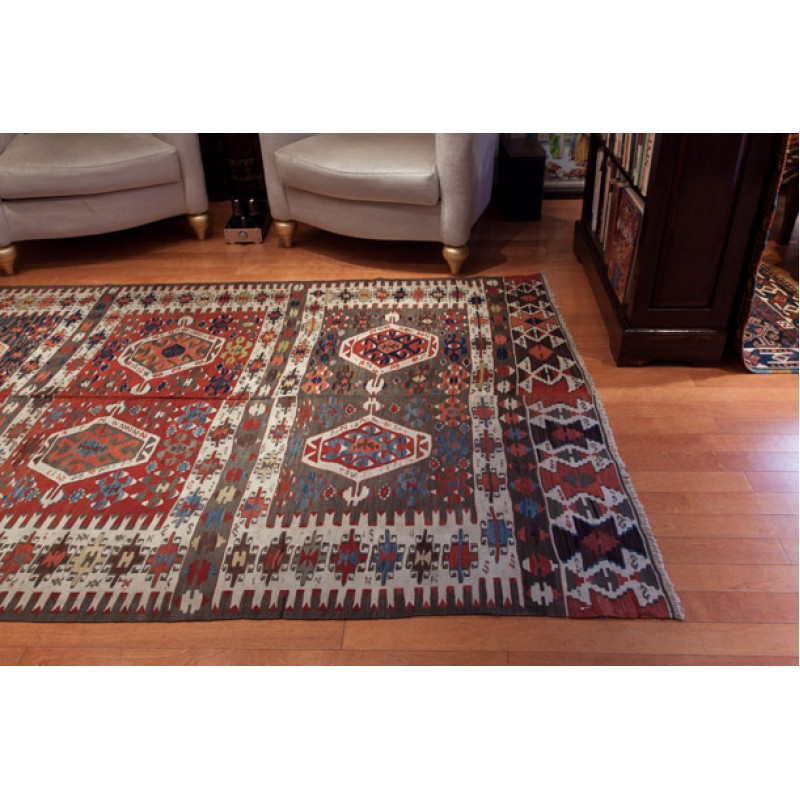 青山キリムハウス キリム ( オールド ) アイドゥンのアンティーク