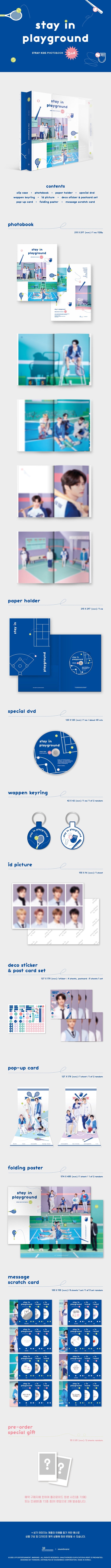 Stray Kids - [Stay In Playground] (2nd Photo Book) – kpopalbums.com