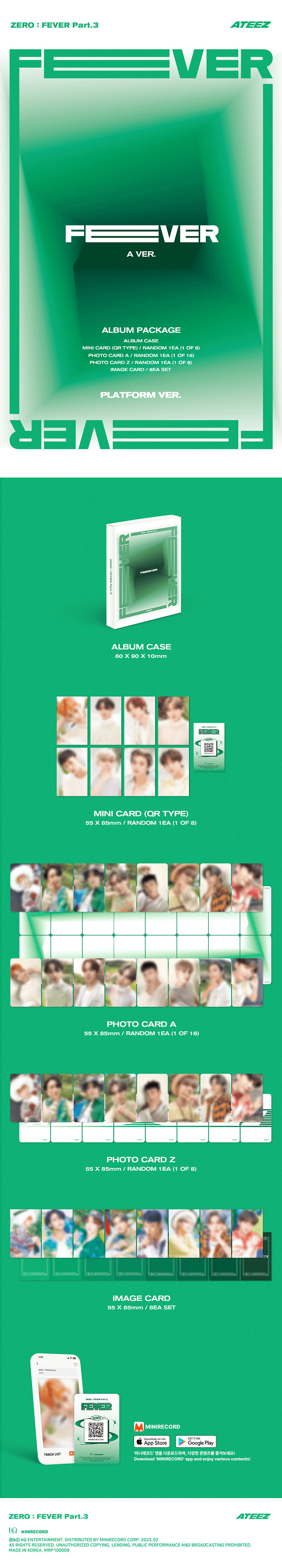 ATEEZ ALBUM ZERO : FEVER PART.3 (PLATFORM VER.) - Kpop USA
