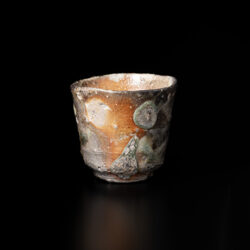 辻清明 信楽板皿 銘「日の出」 | しぶや黒田陶苑