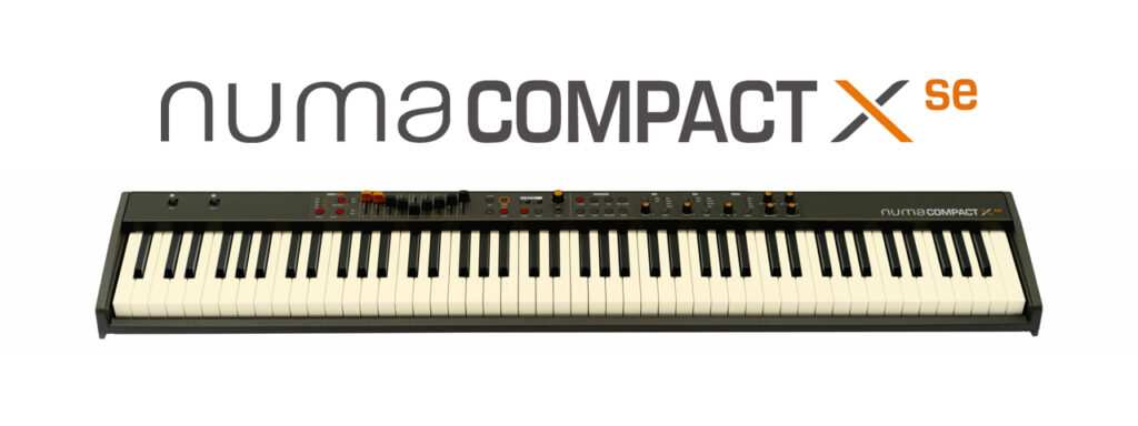 Studiologic ステージピアノ「Numa Compact SE/X SE」発売中