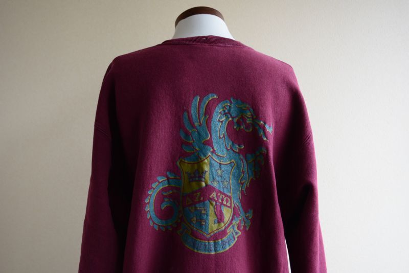 1990s Lee CROSS GRAIN リバースウィーブスウェット バックプリント