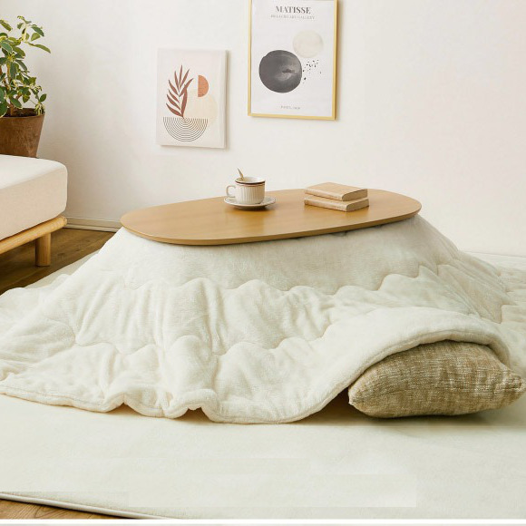 ハートマークショップ】洗える メレンゲタッチ こたつ布団 こたつ掛け