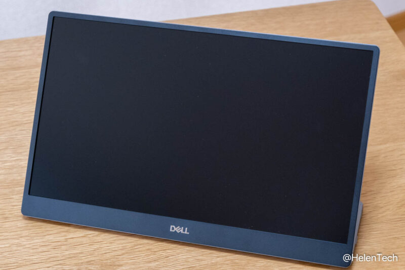 14インチのポータブルモニター｢DELL C1422H｣をレビュー。持ち運びする