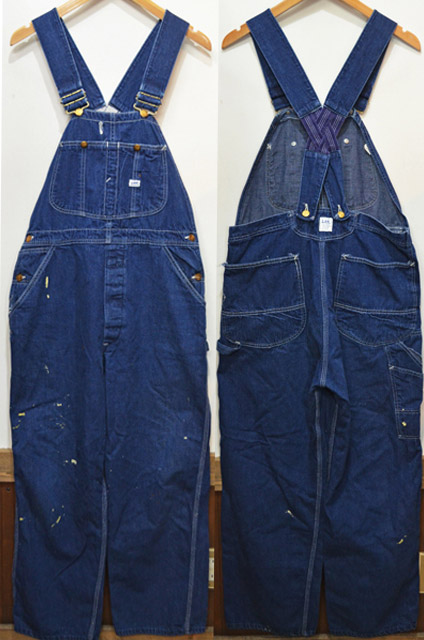 60-70's Lee デニムオーバーオール “ローバックスタイル