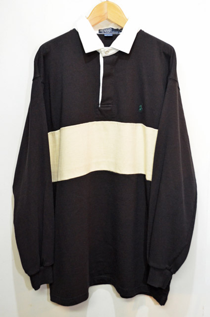 90's Polo Ralph Lauren ラガーシャツ - used&vintage box Hi-smile
