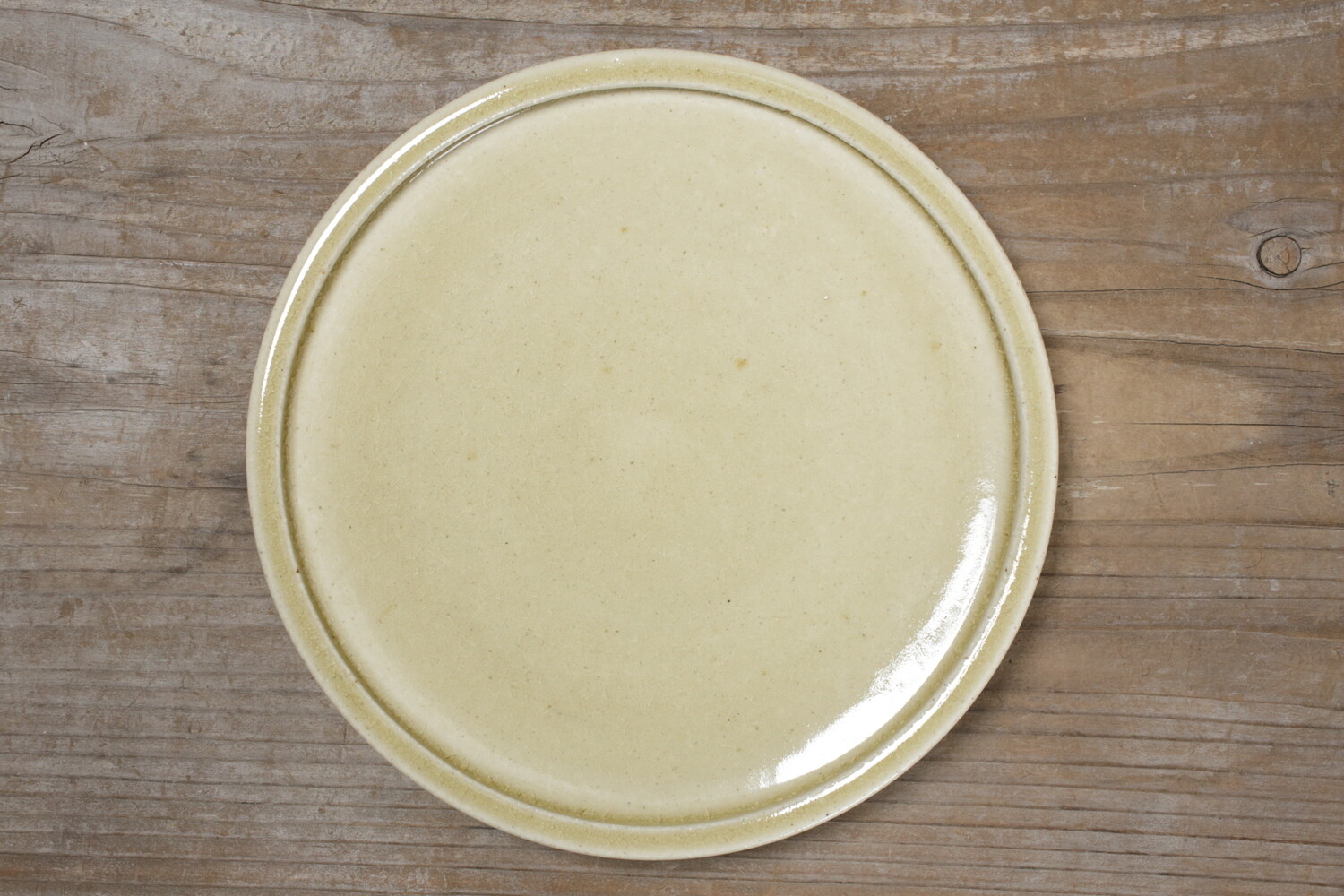 日々の暮らし | 黄瀬戸行灯皿 | 瀬戸本業窯