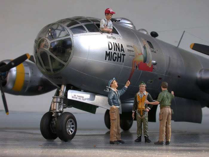 Revell 1/48 scale B-29 Superfortress by Dieter Wiegmann