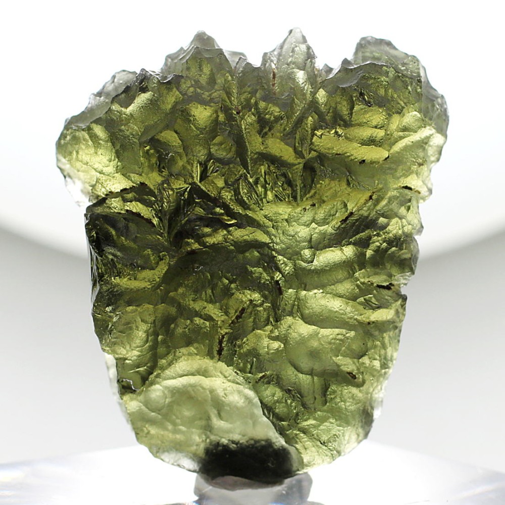 高品質・チェコ共和国産]天然モルダバイト原石（11.2g） - 埼玉県吉川