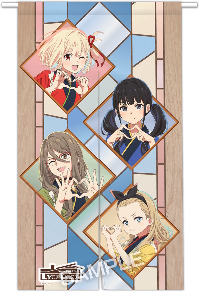 リコリス・リコイル』×「ローソン」コラボ開催決定！数量限定グッズに