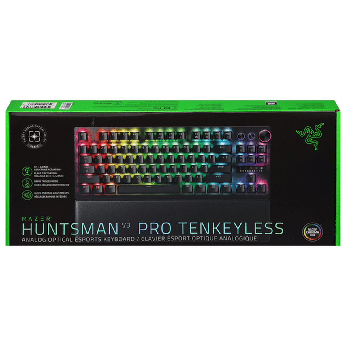 Razer Keyboard, Huntsman V3 Pro Tenkeyless (1 each) Delivery or