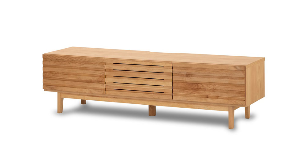 hotta woody（堀田木工所）テレビボード「ノーヴァ2 NA」幅150.2cm